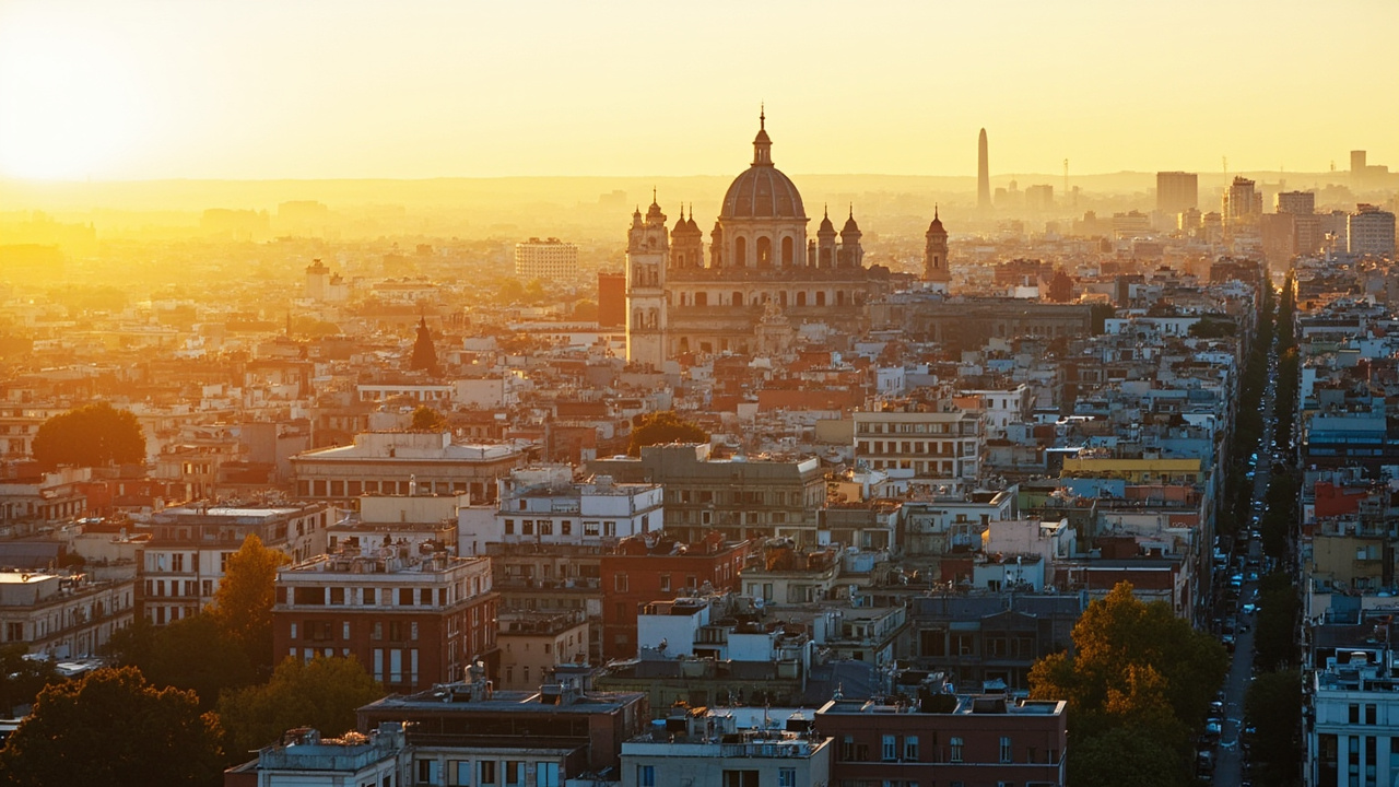 Madrid university campus - student life in Spain